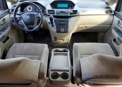 2011 Honda Odyssey Ex z USA, uszkodzony, nr VIN 5FNRL5H40BB093514